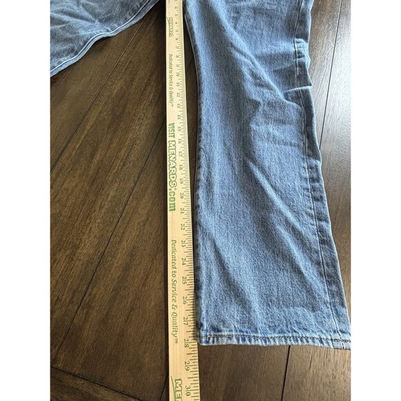 LEVI’S 501 Straight Leg Button Fly Jeans Men’s 34x28 Blue 100% Cotton 00501-0193 - Picture 5 of 8